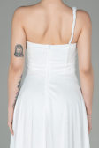 Long White Evening Dress ABU2834
