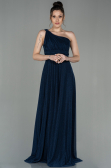 Long Navy Blue Evening Dress ABU2834