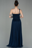 Long Navy Blue Evening Dress ABU2834