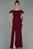 Long Burgundy Evening Dress ABU2835