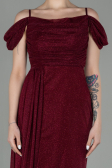 Long Burgundy Evening Dress ABU2835