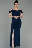Long Navy Blue Evening Dress ABU2835