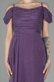 Long Lavender Evening Dress ABU2835