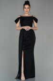 Long Black Evening Dress ABU2835