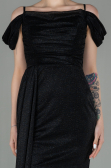 Long Black Evening Dress ABU2835