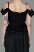 Long Black Evening Dress ABU2835