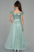 Long Mint Girl Dress ABU2452