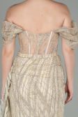 Gold Long Evening Dress ABU2706
