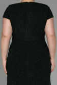 Long Emerald Green Plus Size Evening Dress ABU2870