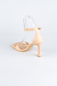 Mink Leather Evening Shoe AB700