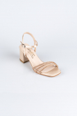 Mink Satin Evening Shoe ABS1104