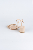 Mink Satin Evening Shoe ABS1104