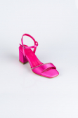 Fuchsia Satin Evening Shoe ABS1107