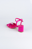 Fuchsia Satin Evening Shoe ABS1107