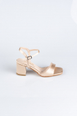 Mink Satin Evening Shoe ABS1107