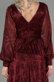 Long Burgundy Evening Dress ABU2905