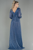 Long Indigo Evening Dress ABU2905