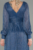 Long Indigo Evening Dress ABU2905