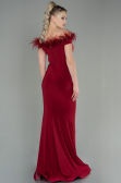 Long Burgundy Evening Dress ABU2906
