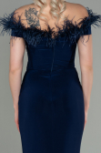 Long Navy Blue Evening Dress ABU2906