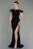 Long Black Evening Dress ABU2906