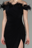 Long Black Evening Dress ABU2906