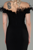 Long Black Evening Dress ABU2906