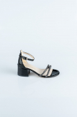 Black Patent Leather Kids Shoe SE791