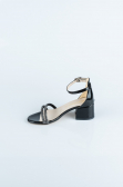 Black Patent Leather Kids Shoe SE791