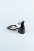 Black Patent Leather Kids Shoe SE791