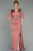 Onion Skin Long Plus Size Evening Dress ABU2441