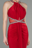 Long Red Mermaid Prom Dress ABU2940