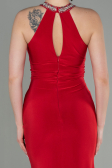 Long Red Mermaid Prom Dress ABU2940