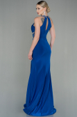 Long Sax Blue Mermaid Prom Dress ABU2940