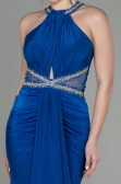 Long Sax Blue Mermaid Prom Dress ABU2940