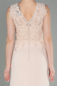 Long Beige Evening Dress ABU2950