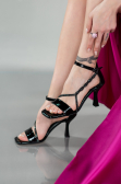Black Patent Leather Evening Shoe ABR1108