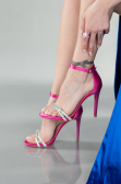 Fuchsia Satin Evening Shoe ABS1915
