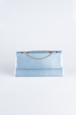 Light Blue Satin Night Bag SH818