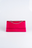 Fuchsia Satin Night Bag SH818