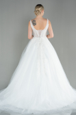 White Wedding Dress ABG001