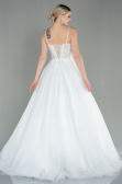 White Wedding Dress ABG004