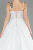 White Wedding Dress ABG004