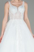 White Wedding Dress ABG005
