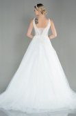 White Wedding Dress ABG003
