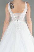 White Wedding Dress ABG003