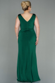 Emerald Green Long Plus Size Evening Dress ABU2931