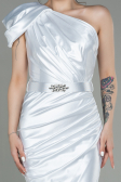 Long White Evening Dress ABU2982