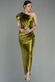 Long Pistachio Green Evening Dress ABU2982