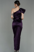 Long Dark Purple Evening Dress ABU2982